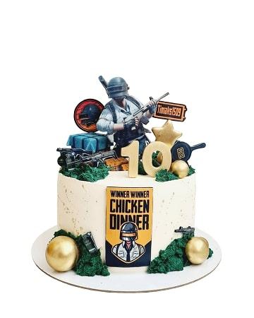 Торт PUBG на день рождения в Киеве