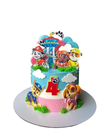 Торт Щенячий патруль для мальчика в Киеве