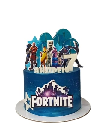 Торт фортнайт на 7 лет в Киеве
